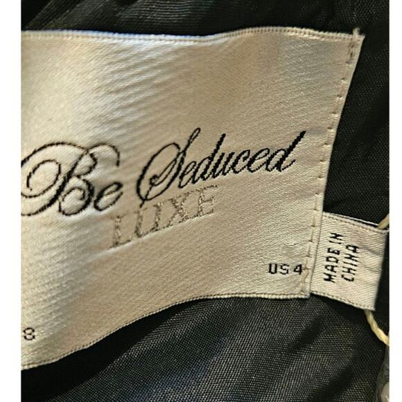 Be seduced Luxe NWT Size 4 silk strapless dress size 8 - Picture 7 of 9